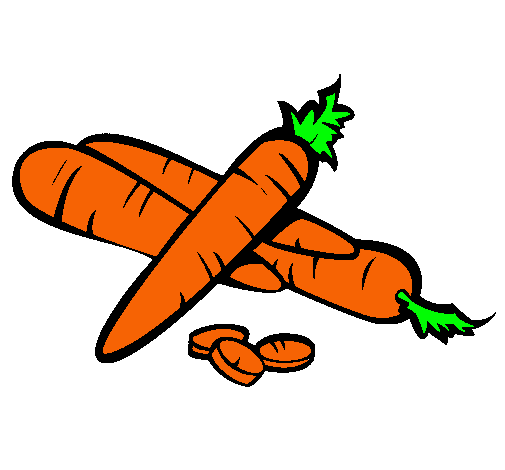 Dibujo de Zanahorias II pintado por Zana en Dibujos.net el día 16 ...