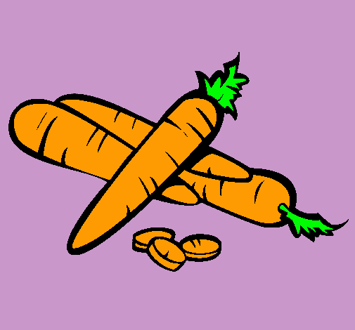 Dibujo de Zanahorias II pintado por Zanahoria en Dibujos.net el ...