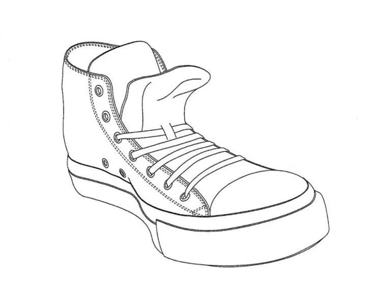 Dibujo de zapatos - Imagui
