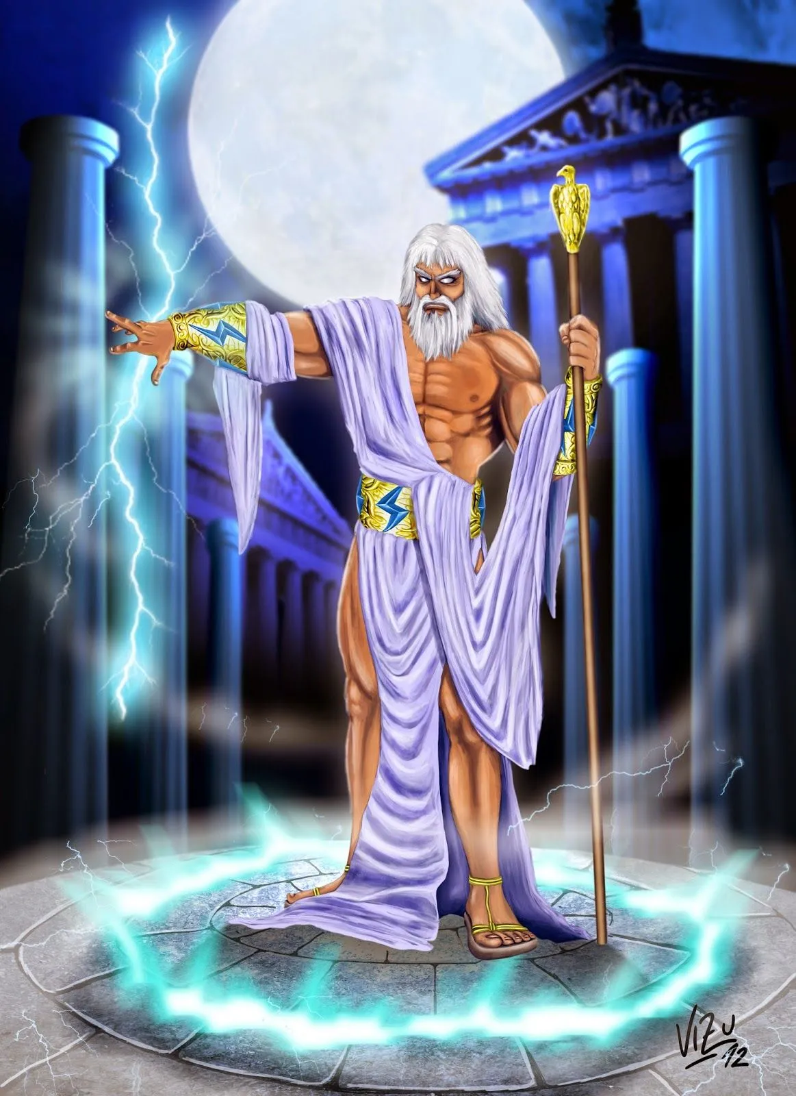 Nuevo dibujo: ZEUS - Union Dibujantes