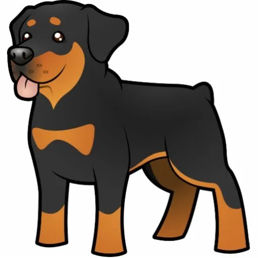 dibujo_animado_rottweiler_ ...