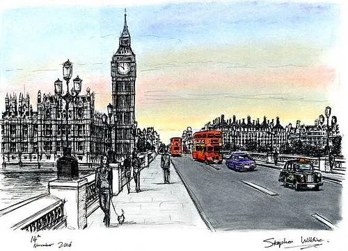 Dibujo londres - Imagui