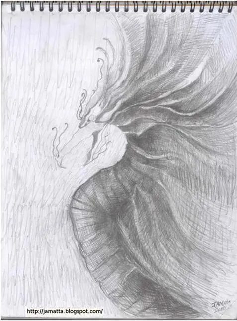 dibujos a lapiz de dragones (4) - Dibujos a lapiz