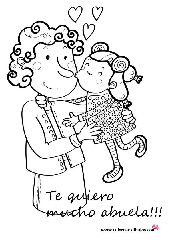 Dibujos para el día del abuelo | Maestra Adanolis