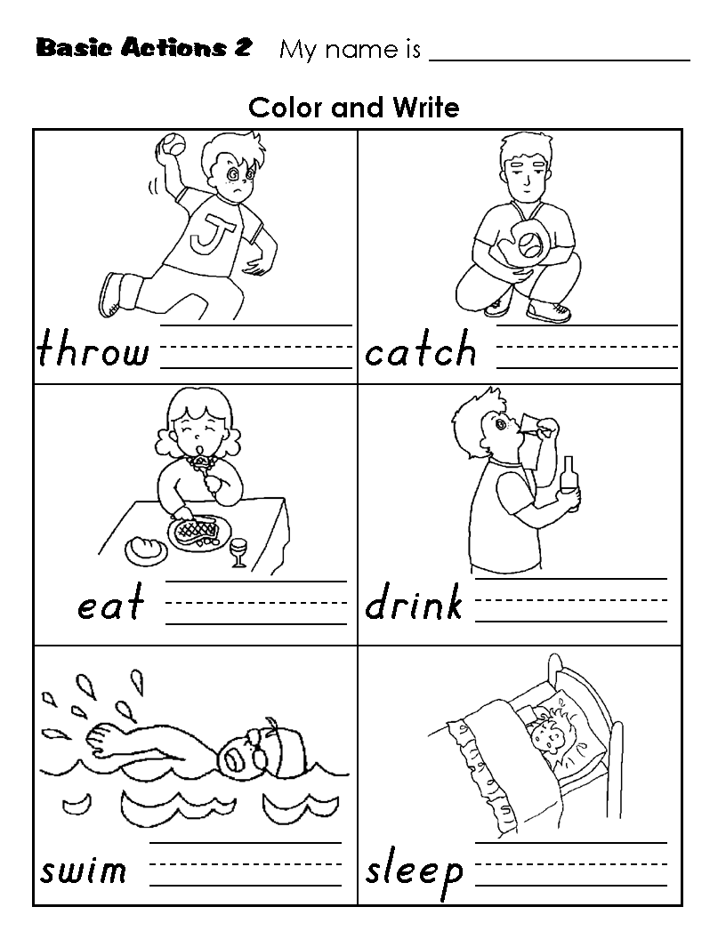 Dibujos acciones - Imagui