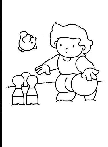 DIBUJOS CON ACTIVIDADES INFANTILES PARA PINTAR