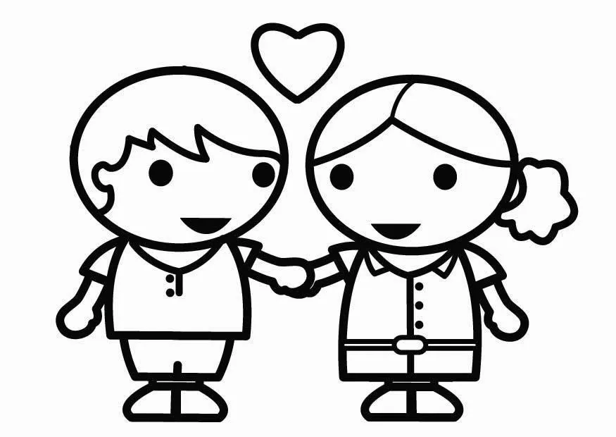 dibujos de amistad para colorear e imprimir | Imágenes del día de san  valentín, Imagenes de cupido, Dibujos