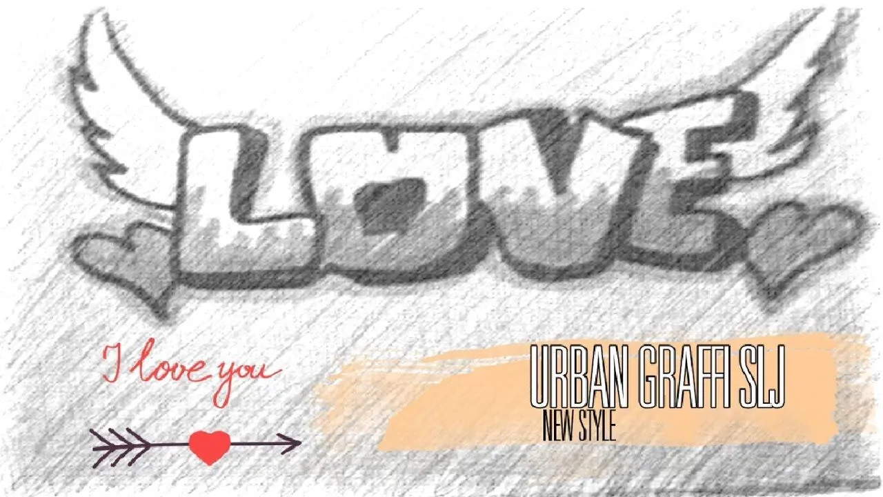 dibujos de amor como dibujar graffitis de amor como desenhar PALAVRA love  grafite parte 1 - YouTube