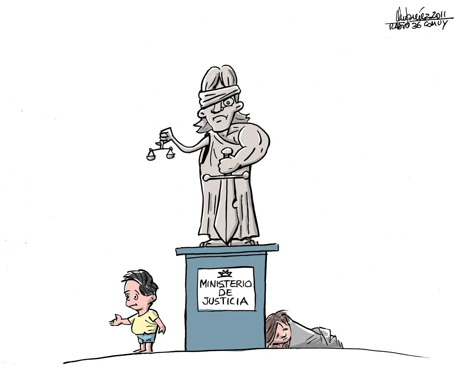 Dibujos & dibujos: ¿Cúal justicia?