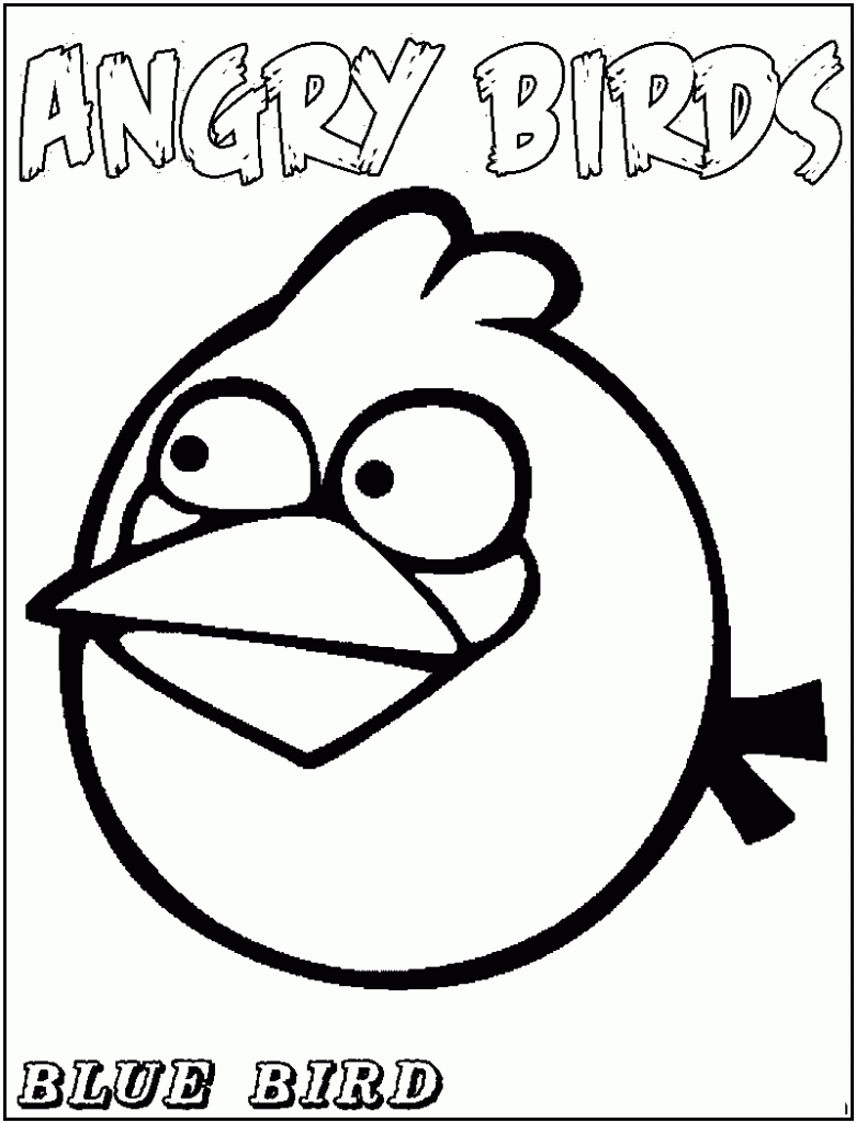 Dibujos de Angry Birds para colorear ~ Portal de Manualidades