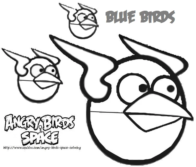 Dibujos de Angry Birds para COLOREAR | Para niños