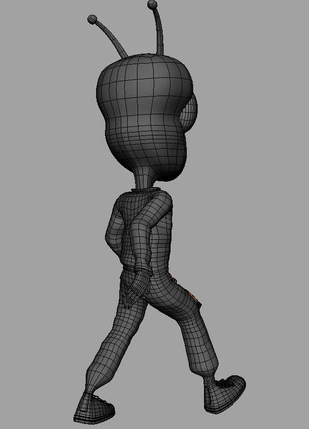 Dibujos animados alienígena feo Modelo 3D $25 - .ma - Free3D