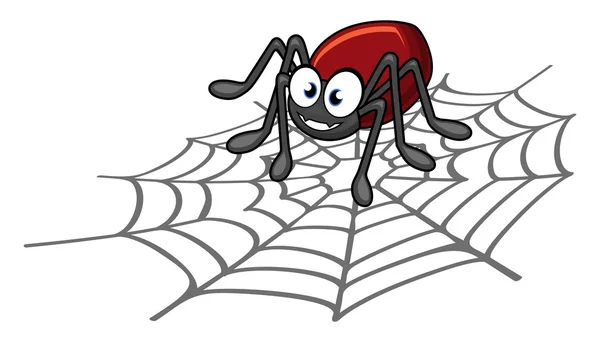 Dibujos animados de araña — Vector stock © kozyrina #17629603