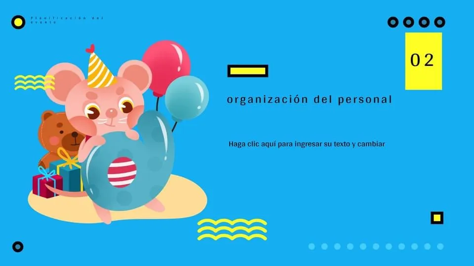 Dibujos Animados Azul Feliz Día Del Niño Presentación | Plantilla para  PowerPoint y Presentaciones de Google - Slidesdocs