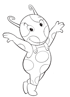 Dibujos animados para colorear: Backyardigans para colorear