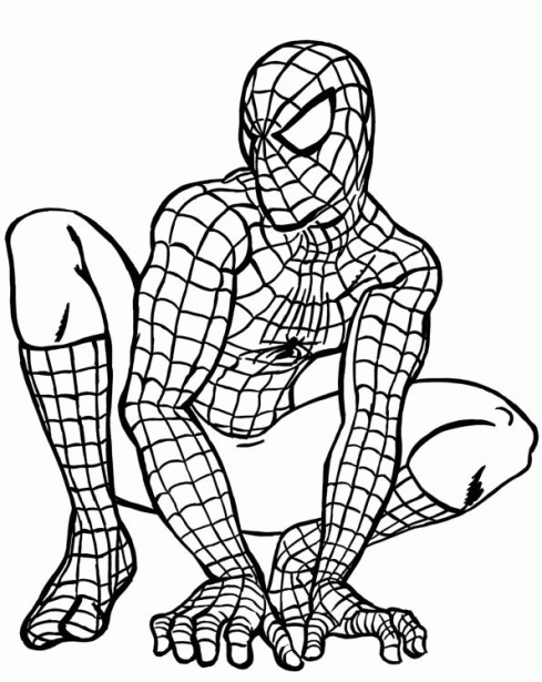 Cultura Infantil: Spiderman para colorear