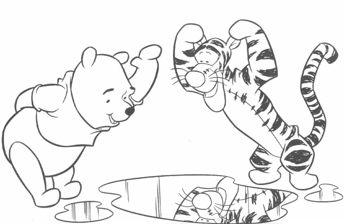 Dibujos Animados: CoLORear WiNnY tHE pOoH