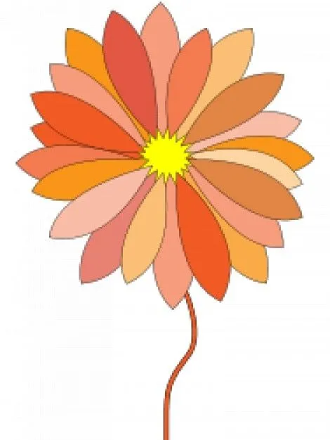 Dibujos animados de flores | Descargar Vectores gratis