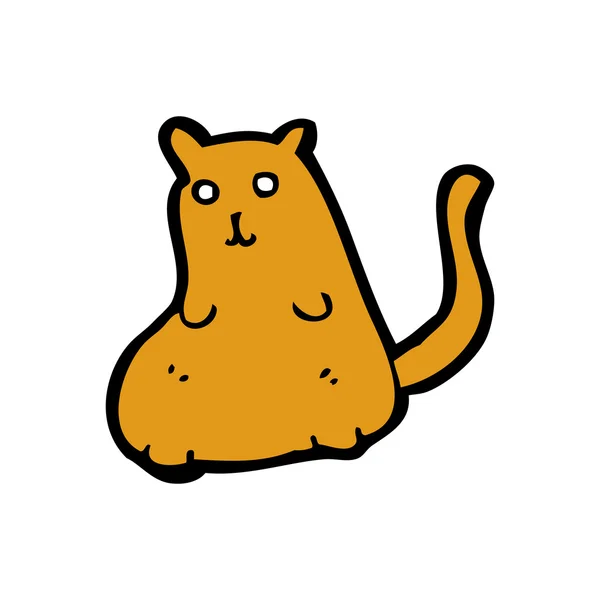 dibujos animados de gato gordo — Vector stock © lineartestpilot ...