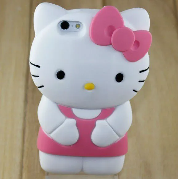 de dibujos animados lindo de silicona suave 3d hello kitty funda ...