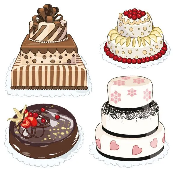 Dibujos animados; ; Pasteles; ; Pan; ; Pasteles; ; Tarta de ...