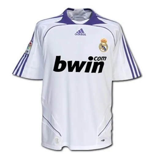 Camiseta Real Madrid F.C. home 2007/08 por tan sólo € 42,60 en ...