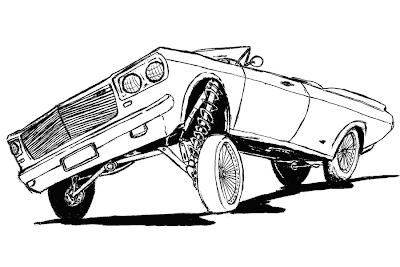 Dibujos de autos tuning para pintar - Imagui