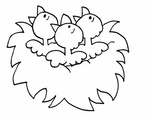 DIBUJOS DE AVES PARA COLOREAR