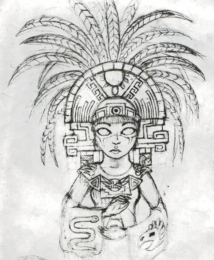 Dibujos Aztecas