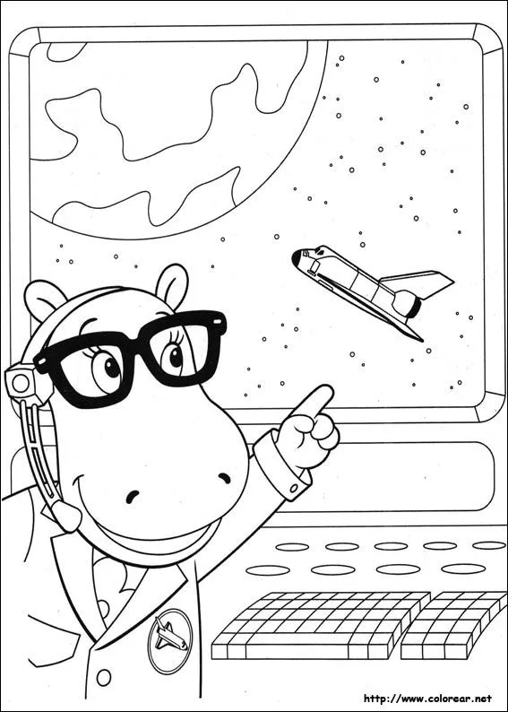 Dibujos de Backyardigans para colorear en Colorear.