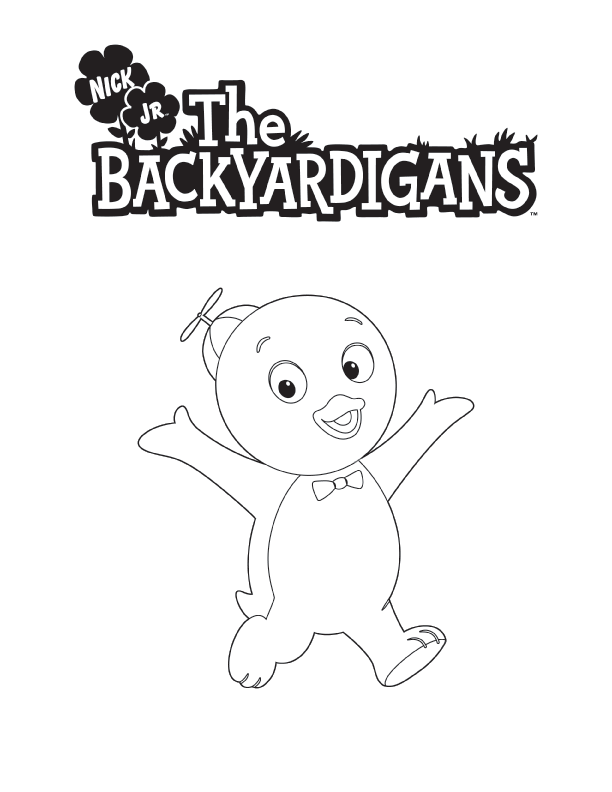 Dibujos Backyardigans para pintar ~ Portal de Manualidades