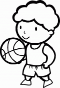 Dibujos de Baloncesto. Dibujos infantiles de Baloncesto. Dibujos para ...