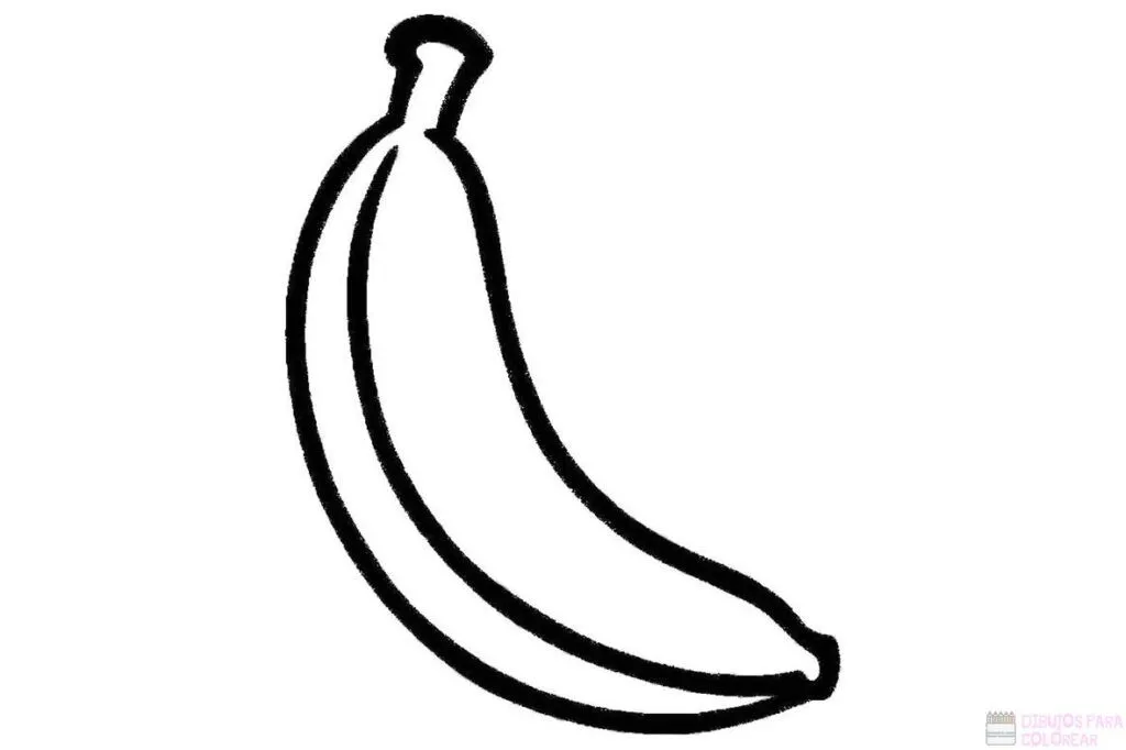 ᐈ Dibujos de Bananas【TOP 30】Un delicioso boceto – Dibujos para Colorear