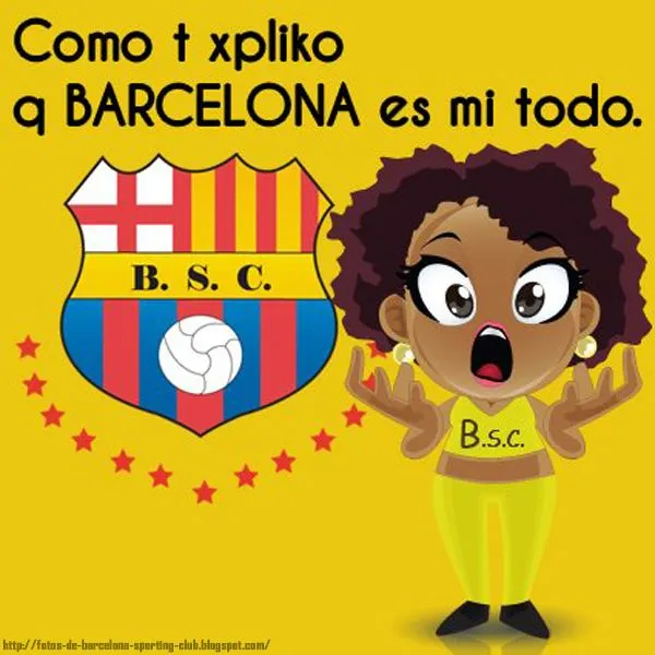 Imagenes de barcelona: Dibujos para el Barcelona Sporting Club