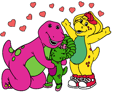 Dibujos de Barney y sus Amigos para Imprimir y Colorear - Dibujos ...