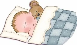 Dibujos para colorear de bebés durmiendo - Imagui