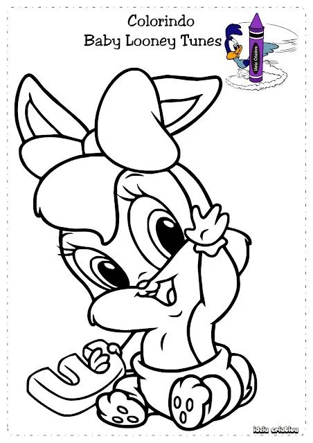 Dibujos de Bebes looney tunes para imprimir y colorear Blog De ...