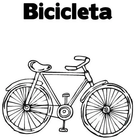 DIBUJOS DE BICICLETAS PARA COLOREAR | Dibujos para colorear