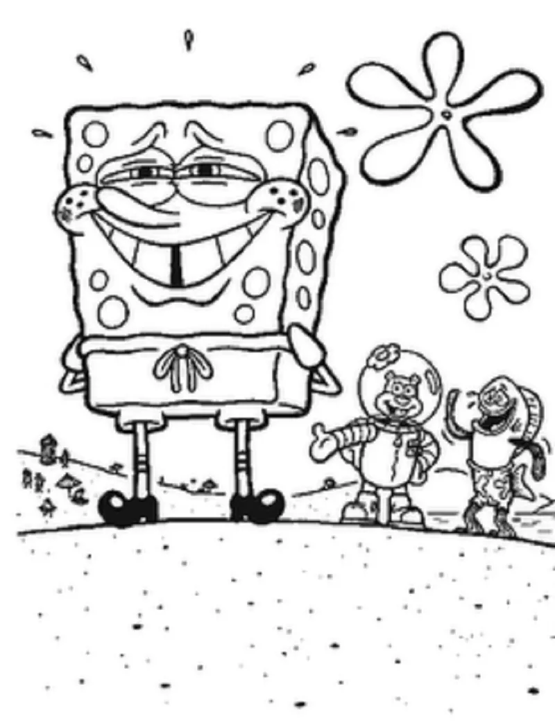 Dibujos de Bob Esponja para colorear: Bob esponja: Dibujos para ...