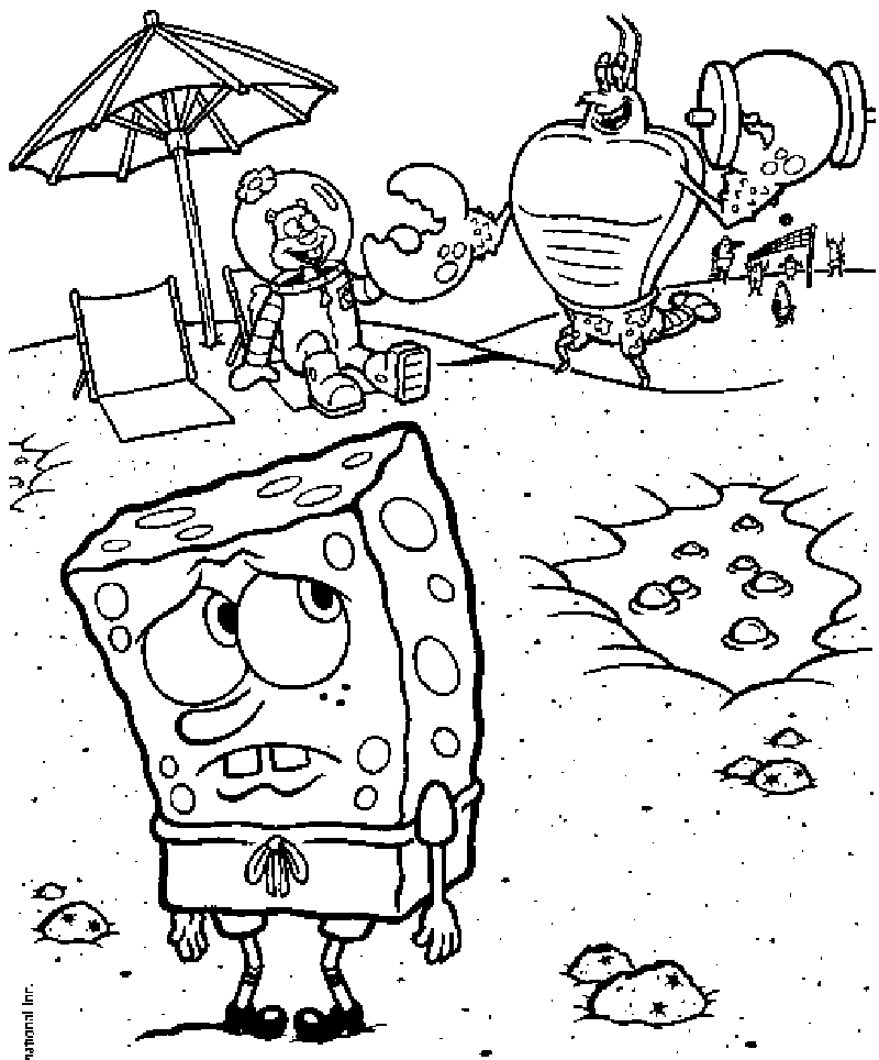 Dibujos de Bob Esponja para colorear: Bob esponja: Dibujos para ...