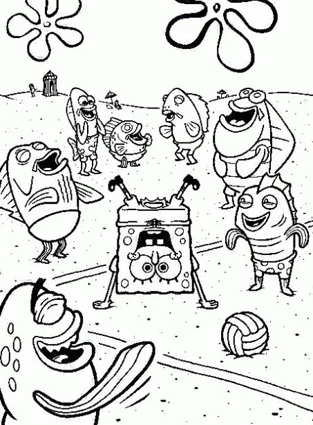 Dibujos de Bob Esponja para colorear con tus propias manos ...