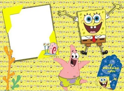 Tarjetas de Bob Esponja feliz cumpleaños - Imagui