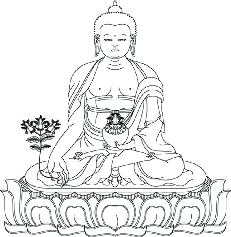 Budismo para pintar - Imagui