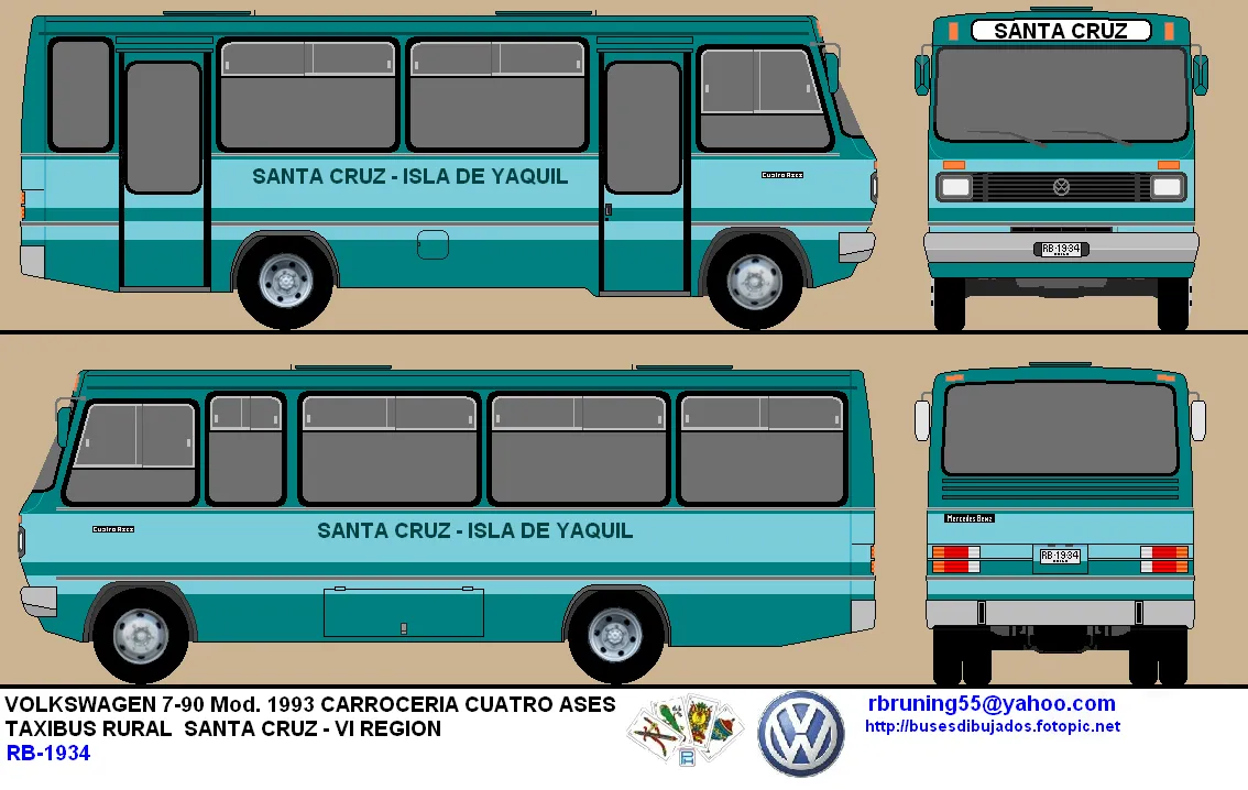 DIBUJOS DE BUSES: BUSES CHILENOS