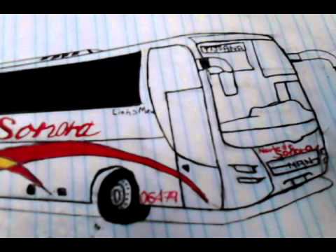 Algunos dibujos de buses hechos por mi - YouTube