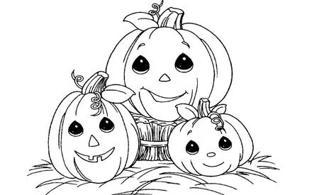 Dibujos de calabazas para imprimir : Bebes y embarazo