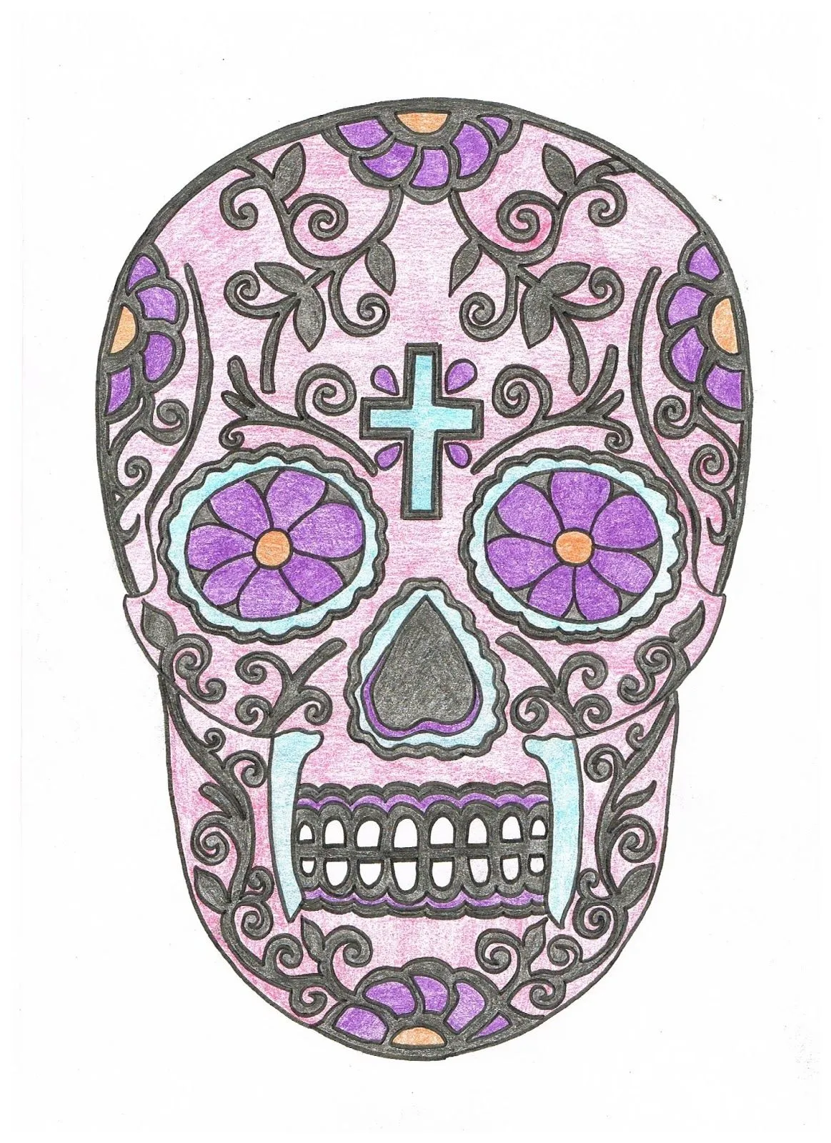 Dibujos calaveras mexicanas - Imagui