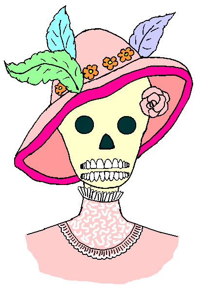 Dibujos calaveras dia muertos animadas - Imagui
