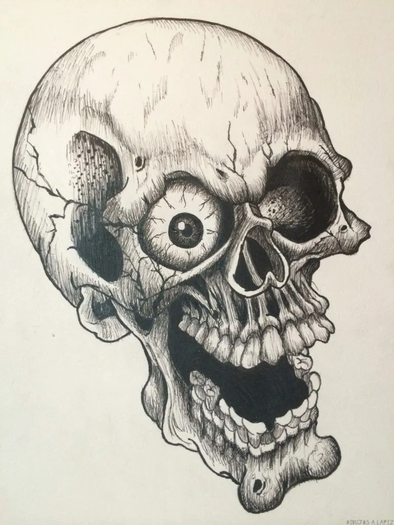 ᐈ Dibujos de Calaveras【+30】Para decorar tu casa