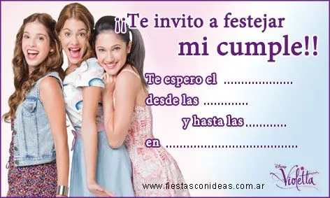 Violetta - Fiestas infantiles